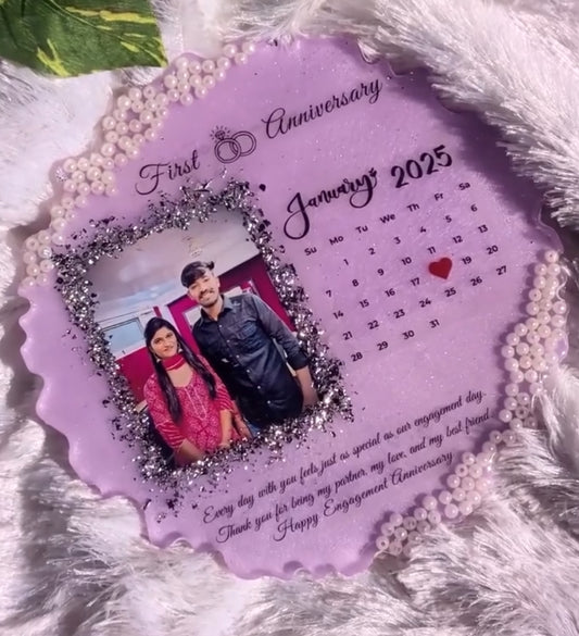 Our Special Day ❤️
Personalized Calendar Resin Art