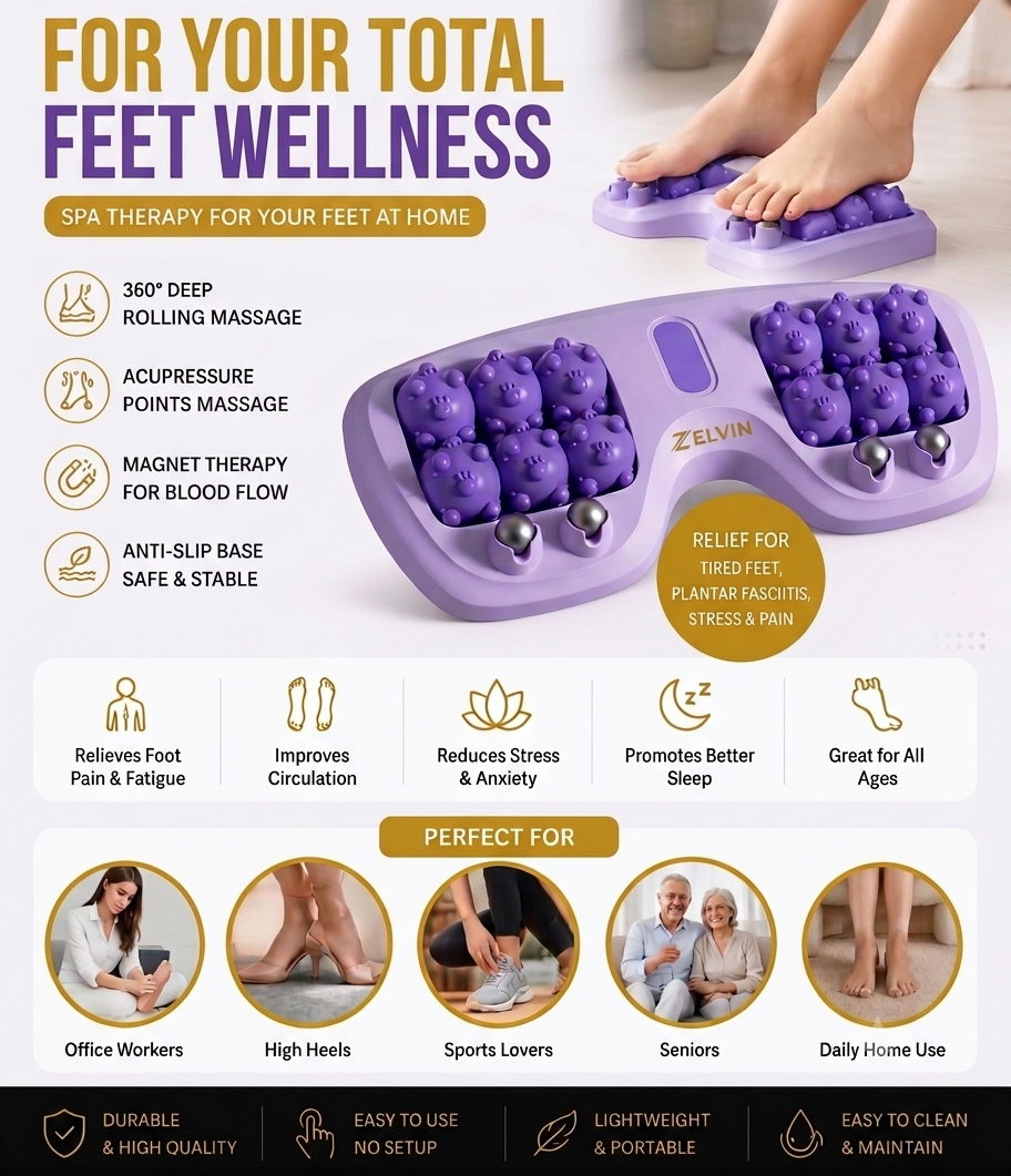 ZELVIN™ FOOT MASSAGE ROLLER