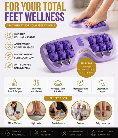 ZELVIN™ FOOT MASSAGE ROLLER