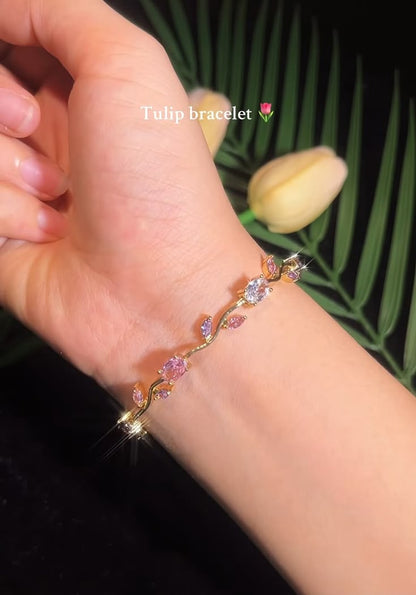 ZELVIN™ FOREVER BLOOM TULIP BRACELET 🌷