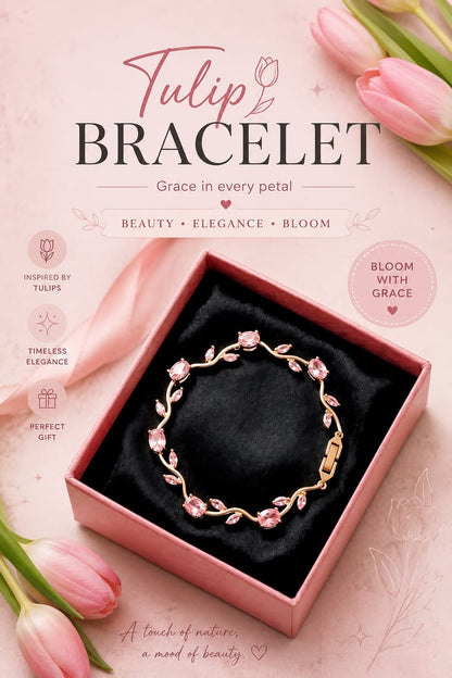 ZELVIN™ FOREVER BLOOM TULIP BRACELET 🌷