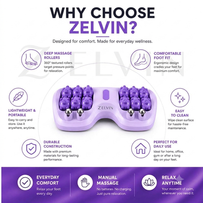 ZELVIN™ FOOT MASSAGE ROLLER